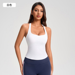 Lulu Yoga Quần Áo Nữ Hình Chữ I Đẹp Lưng Bên Trong Đáy Top Có Miếng Lót Ngực Pilates Thể Dục Thể Thao Áo Vest