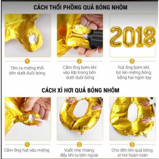 Set Bóng Trang Trí Cốp Xe Hơi Sinh Nhật Kèm Đèn Led Hot Trenl Tặng Bơm và keo DF23