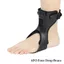 TOPTOOLCX AFO Foot Drop Brace, Hỗ trợ nẹp mắt cá chân chỉnh sửa chân Varus nhẹ, Giảm đau có thể điều chỉnh Khóa thoải mái thả chân Hỗ trợ đi bộ