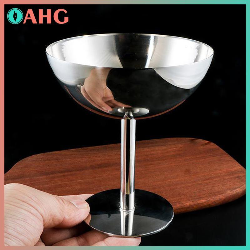 THÊM 2026 Cốc Inox Mới Cốc Kem Món Tráng Miệng Salad Bát Trái Cây Đĩa Sna Món Ăn KTV Thanh Tiếp Liệu BSS