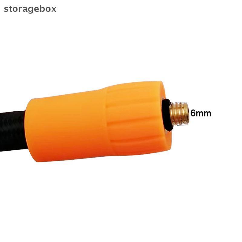 [Hộp lưu trữ] 1 Bộ chuyển đổi ống lạm phát sợi mịn 30CM Ống bơm hơi lốp ô tô M6 Loing Air Chu với van lốp tiêu chuẩn Qui lạm phát Phần đẹp