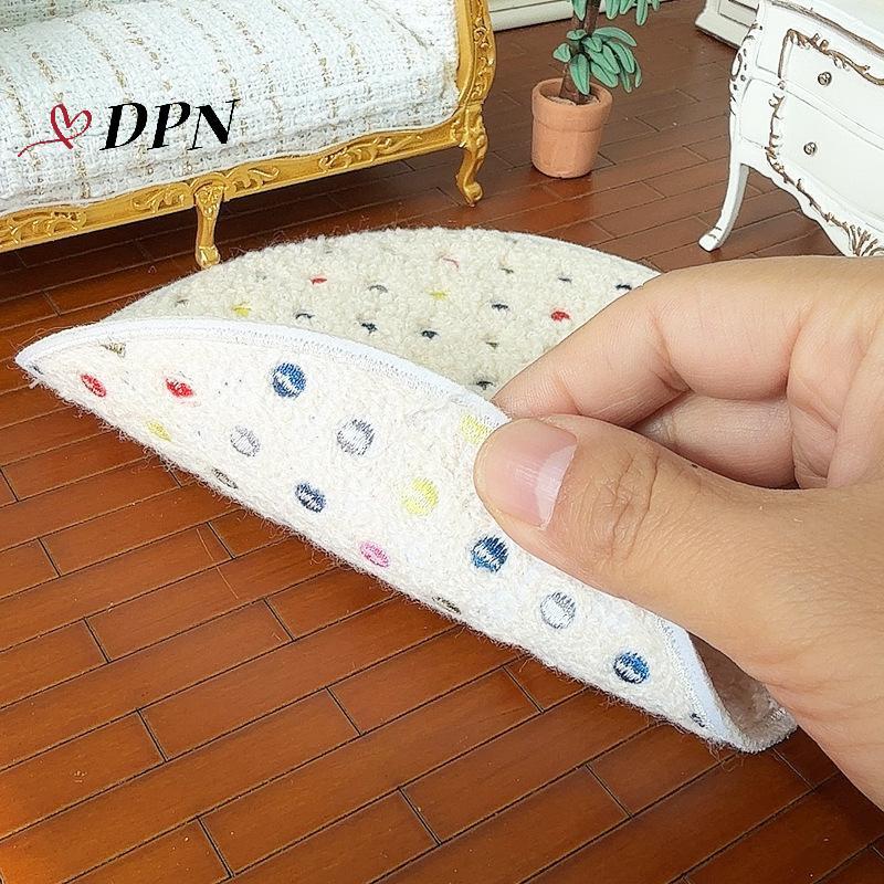 [DPN-t] 1: 12 Nhà Búp Bê Thu Nhỏ Sang Trọng Thảm Lông Tơ Mô Hình Đạo Cụ Chụp Ảnh Trẻ Em Giả Vờ Chơi Đồ Chơi Nhà Búp Bê Mini Trang Trí Quà Tặng Mới