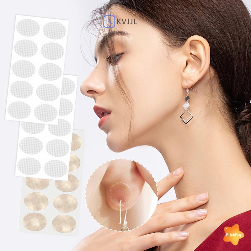 Miếng Dán Bảo Vệ Lỗ Tai Earlobe - Trong Suốt Ngăn Ngừa Co Giãn Và Rách