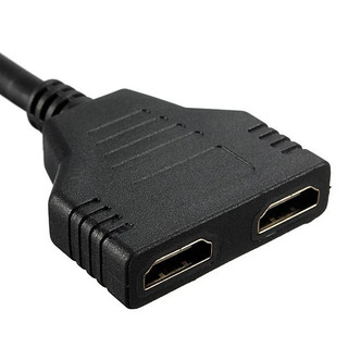 【COD】Đầu chia cổng HDMI, không cần cấp nguồn rời, dễ dàng mở rộng kết nối màn hình cho laptop, PC hoặc máy chơi game.