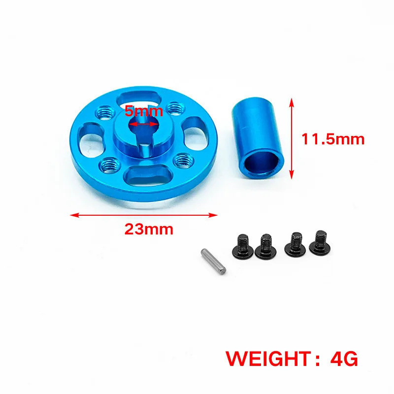 Kim Loại 63T 64T 66T 68T 71T 54500 Spur Gear và Gear Mount Bộ Bánh Răng Tốc Độ Cao Cho Tamiya TT-02 TT02 1 / 10 RC Xe Nâng Cấp Phần