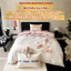 Bộ vỏ chăn ga gối 4 món chất liệu t100S Cotton Xinjiang cao cấp Memminbedding LUXURY thêu tay tinh tế
