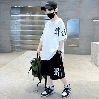 Bộ quần áo mùa hè dành cho bé trai 18-52kg mẫu R-FASHION chất liệu co dãn thoáng mát, thiết kế đẹp. NL12
