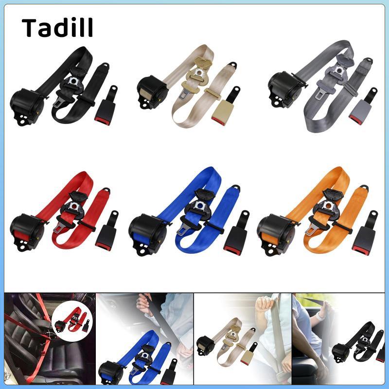 Dây đai an toàn, Dây rút tự động có nút nhấn Dây đai xe tải 3PT có thể điều chỉnh cho xe tải Van Xe buýt