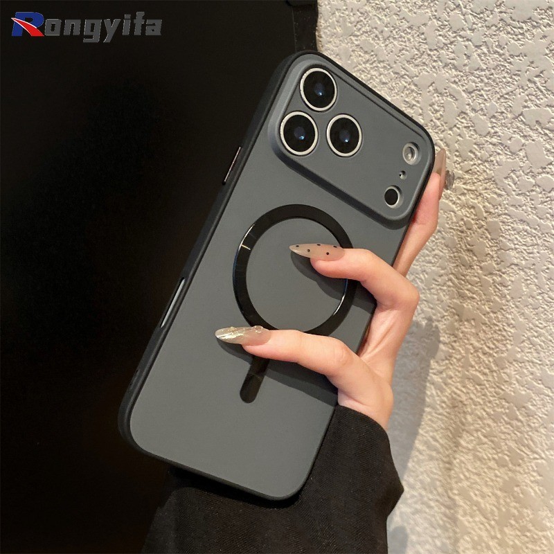 Ốp Điện Thoại Từ Tính Cho Redmi Note 15 14 13 Pro Plus Pro + A5 A4 A3 Pro 5G 4G Vỏ Mềm Sạc Không Dây Chống Sốc Sang Trọng Dễ Thương