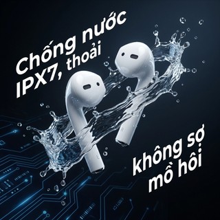 Tai Nghe không dây TWS AA2 Bluetooth V5.3 Âm Thanh HIFI, Thiết Kế Nhỏ Gọn, Kết Nối Ổn Định Từ 15-25m