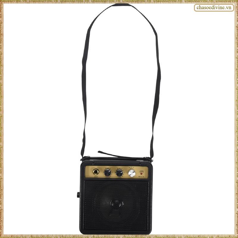 [K O G X] Loa Amplifier Guitar Mini 5W với đầu vào 6,35mm Đầu ra tai nghe 1 / 4 Inch Hỗ trợ điều chỉnh âm lượng