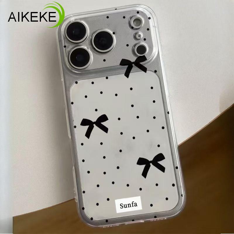 Ốp Điện Thoại Trong Suốt Thắt Nơ Phong Cách ins Cho Vivo X300 X200 Pro Mini FE X200S X100 Ultra X100S X90 X80 Lite X70 X60 X50 Plus X30 X27 Pro X23 Vỏ Đơn Giản Vỏ Mềm Chống Rơi