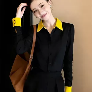 Áo sơ mi dài tay thời trang cho mùa xuân - Phong cách mới