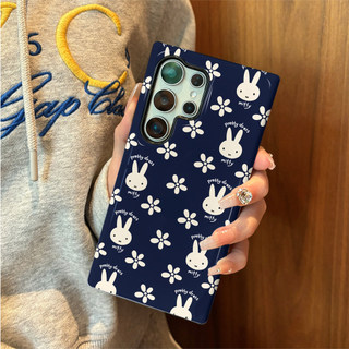 Ốp bảo vệ họa tiết hoa Miffy mẫu mới phù hợp cho Samsung s26 s26ultra s22u s23 plus s23FE s24 s25 plus A55 A56 A36 ốp điện thoại di động