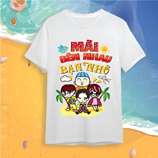 Áo thun nhóm team building (8 MẪU) đồng phục đi biển hoạ tiết ý nghĩa, chất vải mềm, mát mẻ
