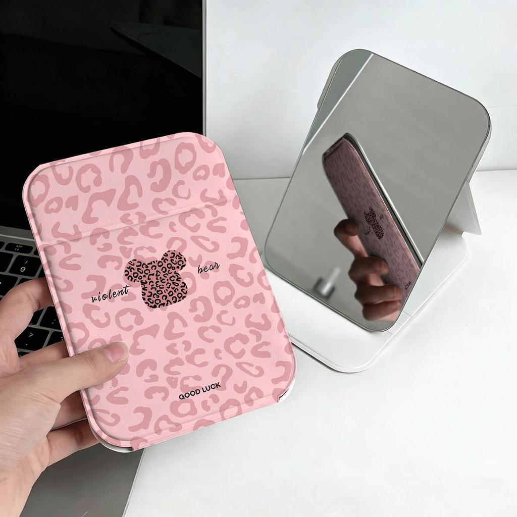 Báo bột Mickey Gương Trang Điểm Gập Đẹp Hiện Đại, Phong Cách Hàn Quốc