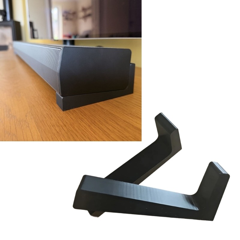 KIKIN 1 Cặp Đế Soundbar Đa Năng In 3D Đế Nhựa Cho Máy Tính Để Bàn Màn Hình Loa Tivi Âm Thanh Loa Bracke