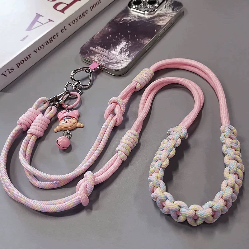 Dây Đeo Máy Ảnh & Điện Thoại Cao Cấp - Dây Đeo Chéo/Cổ Thời Trang, Màu Candy Pastel Dễ Thương
