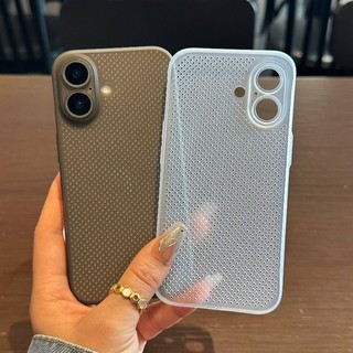 Ốp Điện Thoại Tản Nhiệt Siêu Mỏng 0,2mm Thích Hợp Cho iPhone 16 15 14 13 12 11 17 Pro Max Plus Ốp Lưng Thoáng Khí