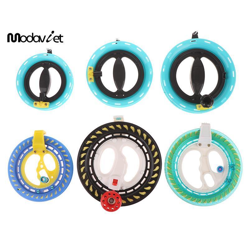 [modavietnamshop] 1 Miếng Tay Cầm Xanh Tròn Ngoài Trời Cho Fying Diều 100-400M Cuộn Diều Cuộn Dây Bánh Xe Lửa Dụng Cụ Tay Cầm Bay Dây Xoắn Đẹp