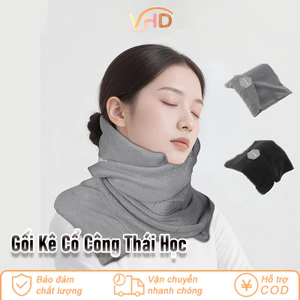 Gối Kê Cổ Công Thái Học - Hỗ Trợ Ngủ Nghiêng, Dùng Cho Du Lịch, Văn Phòng, Giảm Đau Mỏi Cổ Hiệu Quả
