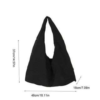 Túi đeo vai Nylon PENTAXZR, Túi Tote công suất lớn bằng vải phong cách Nhật Bản, Túi đựng đồ nhiều túi Polyester màu trơn phù hợp