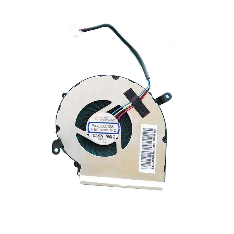 PAAD06015SL N402 N403 Quạt Máy Tính Cho MSI GE62VR GP62MVR GL62VR GP62VR GL62M CPU GPU Quạt Làm Mát N366 N371 DC5V 0.55A 4pin Mới