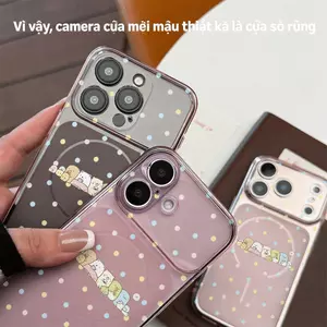 Giấy kẹo chấm màu ấm với iPhone 16promax14/17promax bùng nổ