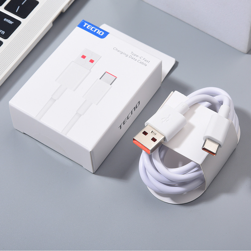 Tecno Camon 40 30 20 18 17 Pro 30C Spark 7 8 9 10 20 30 Pro 30C 5G Cáp Sạc Nhanh 100cm USB Loại C Dây Dữ Liệu