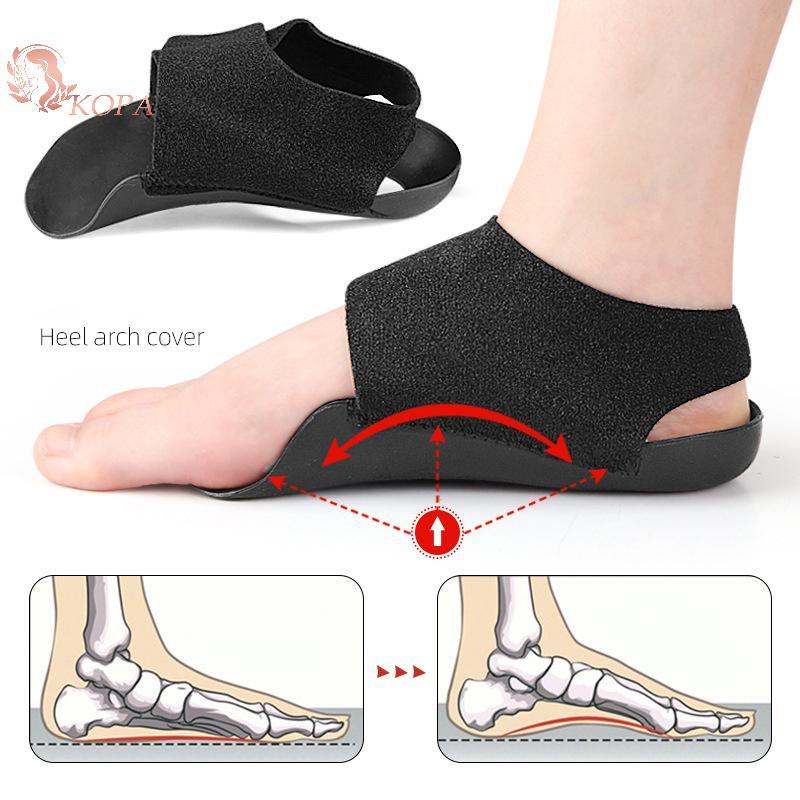 KOPA 1 Cặp Miếng đệm Gel hỗ trợ vòm để giảm đau bàn chân phẳng. VN