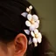 <![Yijiangnan] Lắc tay filigree hoa gỗ đàn hương phong cách cổ điển Trung Hoa