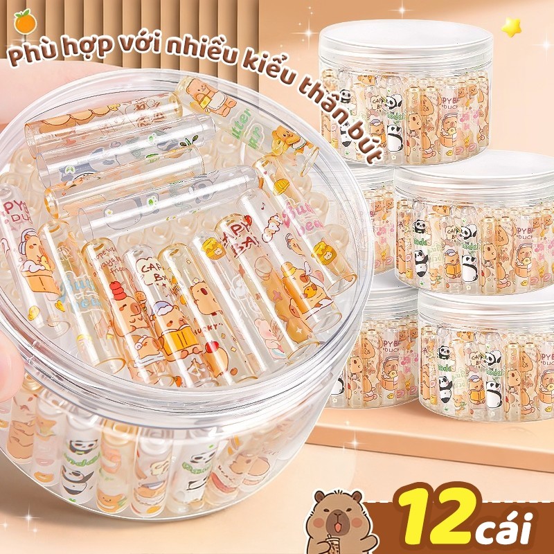 Nắp Bút Chì Bảo Vệ Ngòi – Hoạt Hình Ngộ Nghĩnh, Nối Dài Đầu Bút Chì, Tiện Ích Cho Học Sinh Tiểu Học