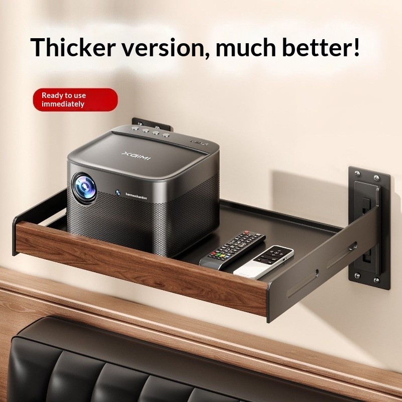 Giá đỡ máy chiếu quả óc chó Giá treo tường Giá treo tường Đầu giường wifi Set-Top Box Hỗ trợ hàng đầu Bộ định tuyến treo tường