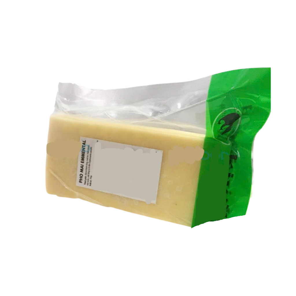 Phô Mai Emmental Cắt Miếng Kiwifood 200g Béo Dịu, Hơi Ngọt Nhẹ Chuẩn Phong Cách Thụy Sĩ