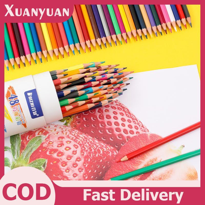 XUAN Chì màu hòa tan trong nước, Bút chì màu xóa được, Bút chì dầu sinh viên nghệ thuật, Bộ cọ, Tranh văn phòng phẩm VN