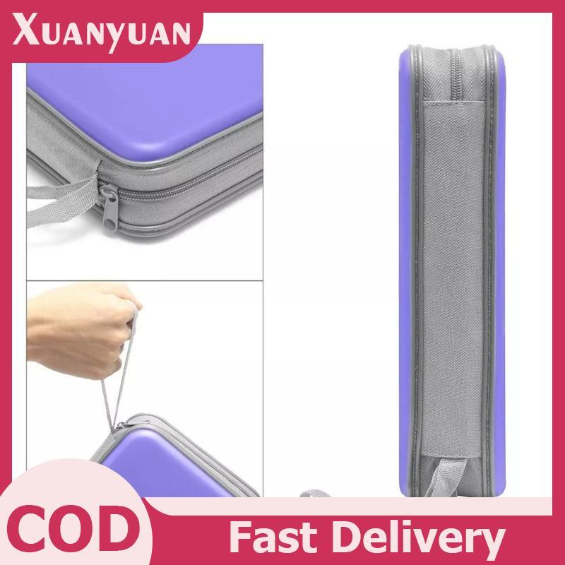 XUAN 80 Tờ CD DVD Mang Theo Bao Đựng Đĩa Đựng CD Tay Ví Album Hộp Cứng Gói Nhựa Đĩa DVD Đĩa VN