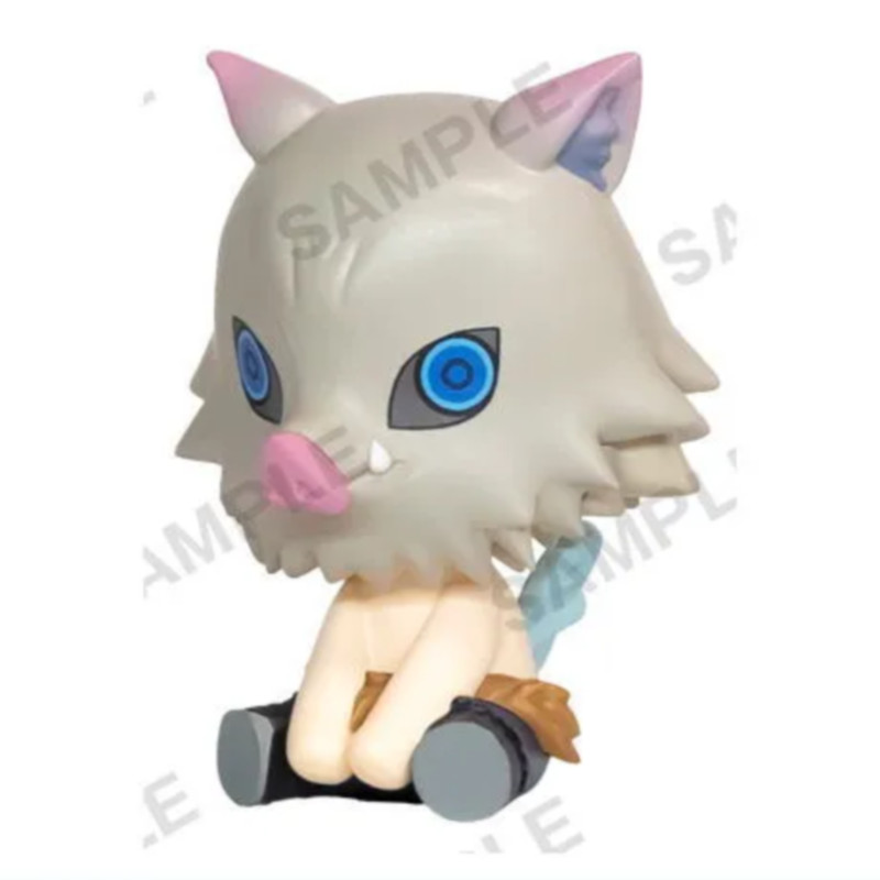[BTF] Hàng có sẵn Nhật Bản Đồ chơi viên nang BUSHIROAD Demon Slayer Q Phiên bản Seated Peas Eye First Resell NRY6