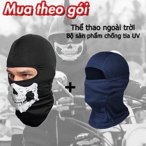 Mũ Balaclava dành cho nam, bảo vệ mặt và cổ khi đi xe đạp ngoài trời