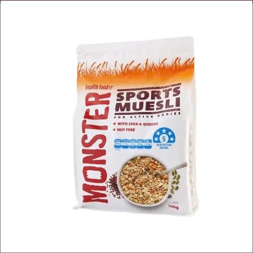 Ngũ Cốc Yến Mạch Úc Monster Muesli 700g Đủ Vị Thơm Ngon Bổ Sung Dinh Dưỡng Cho Bữa Sáng Lành Mạnh