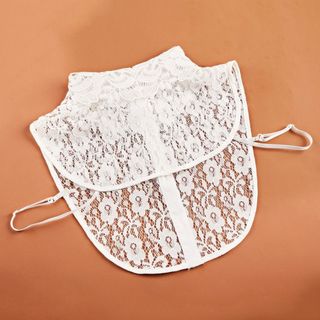 Cổ áo ren đen trắng tháo rời, phụ kiện thời trang cho nữ