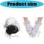 Kẹp Tóc Ngọc Trai Nhân Tạo với Chiếc Mũ và Găng Tay Ren - Perfect cho Lễ Hội và Tiệc Tùng