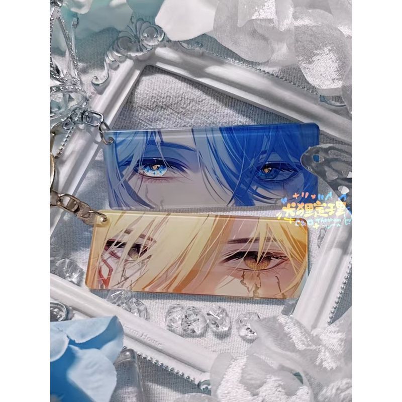 Phainon Anime Keychain Women Honkai Star Rail Acrylic Key Chain Man Mydei Key Ring  Friend Gift