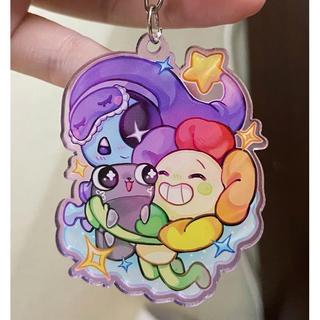 Móc khoá Dandy's World keychain,6cm (art by Rinfu)