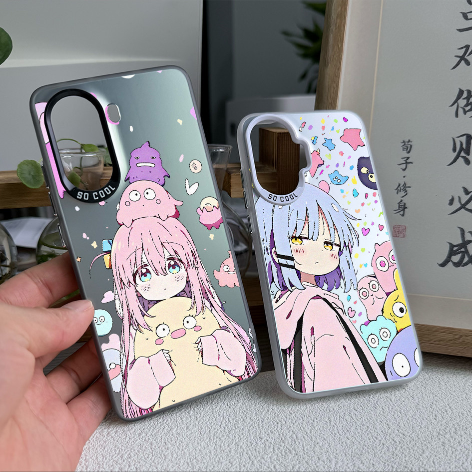 Ốp Điện Thoại Bocchi the Rock Micro Matte Cho Redmi Turbo 4 Pro Note 15 Pro / 14 / 13 Mi 17 Pro Max 15T 14T K90 Pro Max Xiaomi 15 14 Vỏ Redmi Siêu Chống Sốc