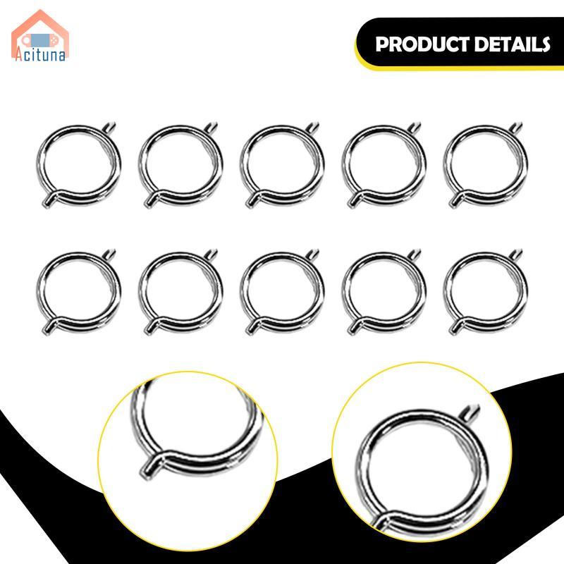 10 Chiếc Kéo Lò Xo Linh Kiện Thiết Yếu Tự Động Trở Lại Thép Dễ Dàng Lắp Đặt Nhà Bếp Kéo Phần Thay Thế