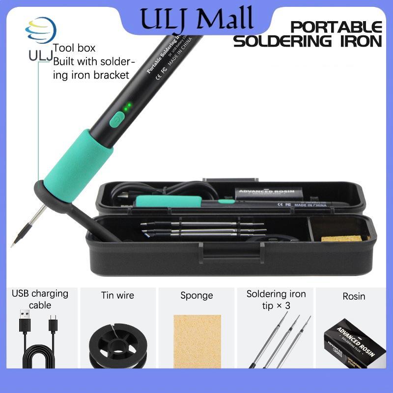 ULJ USB Sắt hàn điện, điều chỉnh nhiệt độ, đầu hàn nóng, dây hàn, dụng cụ sửa chữa