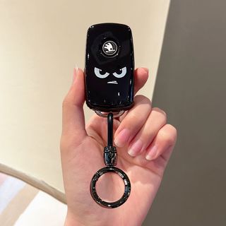 Vỏ chìa khóa xe Skoda TPU Thích hợp cho Clear / Komik / Clear / Speedy / Crystal / Clear / Clear / Xindong