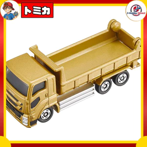 Takara Tomy "Tomica No. 101 Isuzu Giga Dump Truck (Box)" Mini Car Toy for Ages 3 and Up, Boxed Toy, Safe Toy Standards Compliant, ST Mark Certified