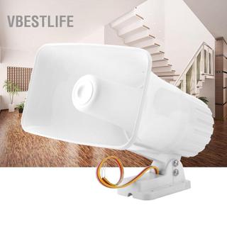 VBESTLIFE Loa báo động có dây âm thanh kép 150 dB DC 12V cho hệ thống ngoài trời an ninh gia đình