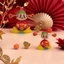 Mới Sáng Tạo Quà Tặng Thần Tài Hoạt Hình Dễ Thương Lắc Đầu Trang Trí Ô Tô Để Bàn Văn Phòng Quốc Gia Hợp Thời Trang Thần Tài Trang Trí Y7GI